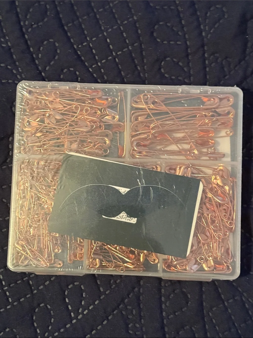 NWT 300 Count Assorted Rose Gold Safety Pins
